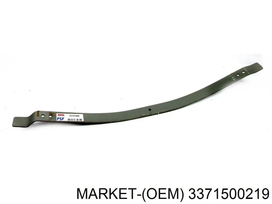 Лист ресори задньої Mercedes A9033200706 ціна, від 55.90 USD