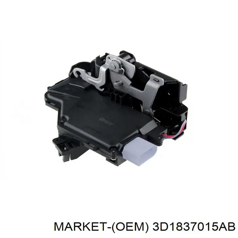 Замок передньої двері, лівої 3D1837015AB Market (OEM)