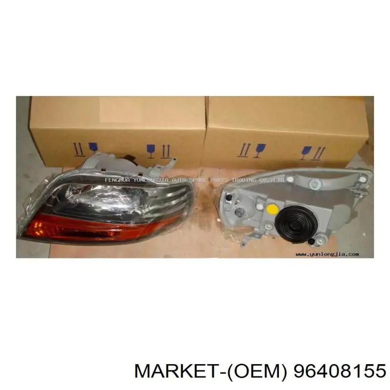 Фара права 96408155 Market (OEM)