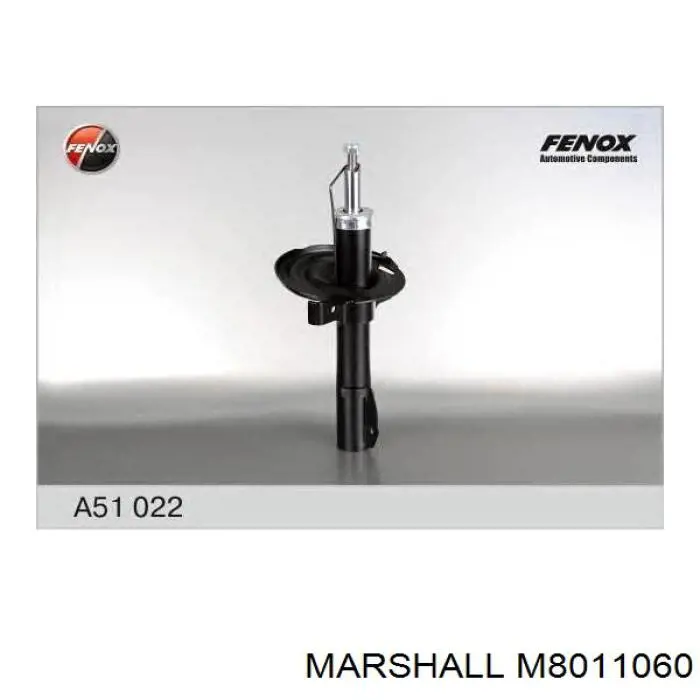 Амортизатор передній M8011060 Marshall