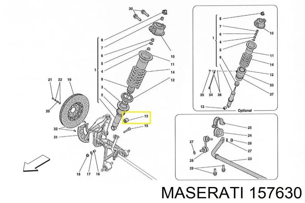  Maserati 000157630 ціна, від 320.91 USD