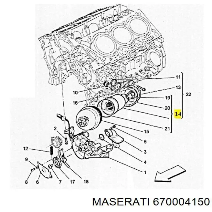  Maserati 670004150 ціна, від 190.03 USD