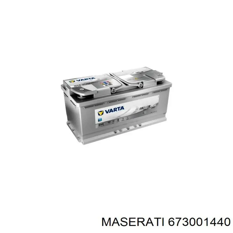 Акумуляторна батарея, АКБ 673001440 Maserati