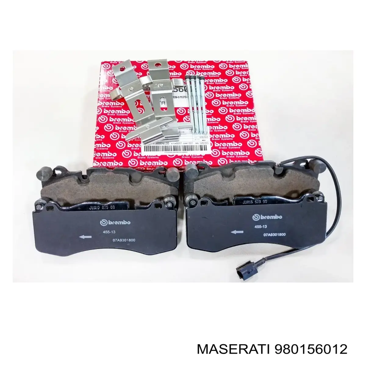 Гальмівні колодки Maserati 673010318 ціна, від 119.22 USD