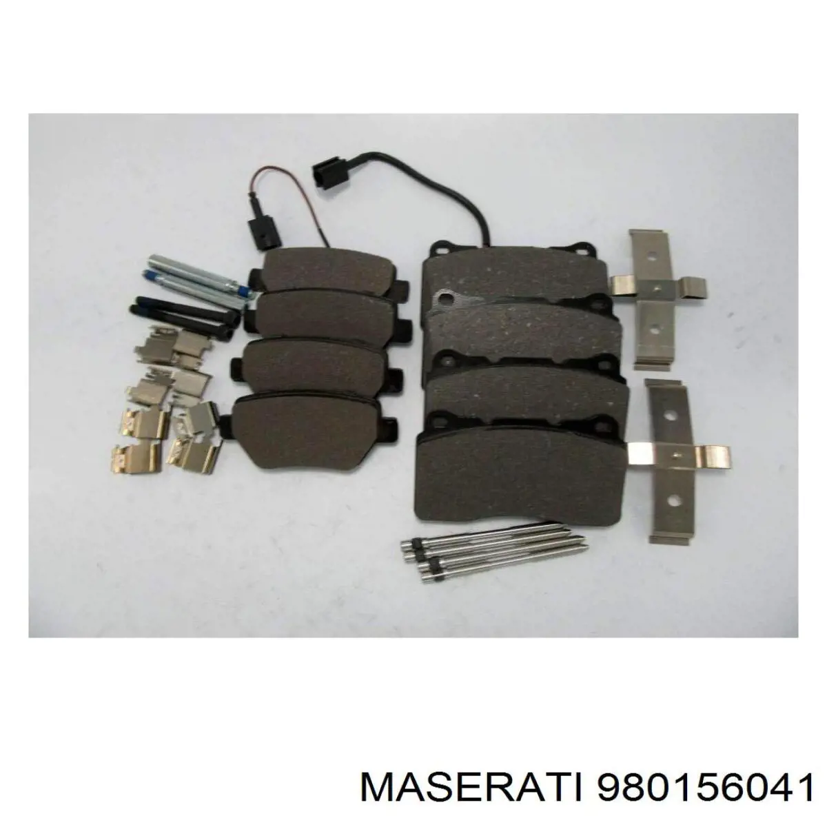 Гальмівні колодки Maserati 980156041 ціна, від 36.04 USD