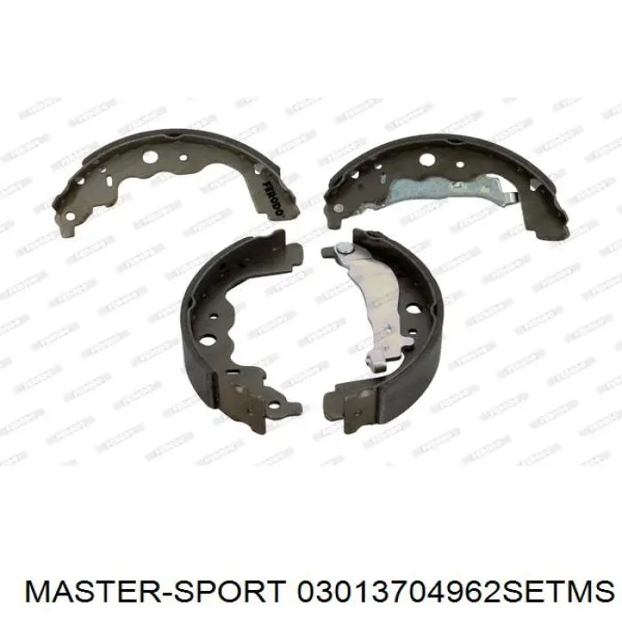 Колодки гальмові задні, барабанні Master-sport 03013704962SETMS ціна, від 24.49 USD