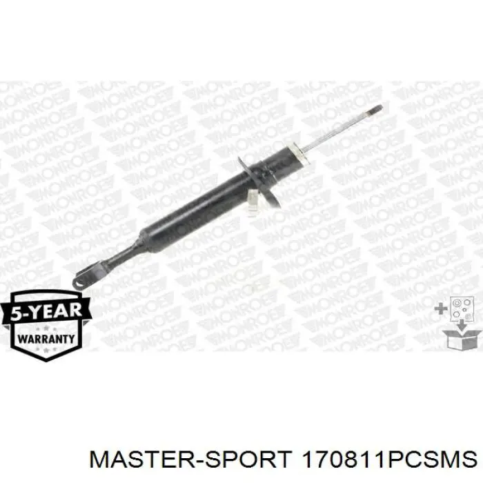 Амортизатори передні Master-sport 170811PCSMS