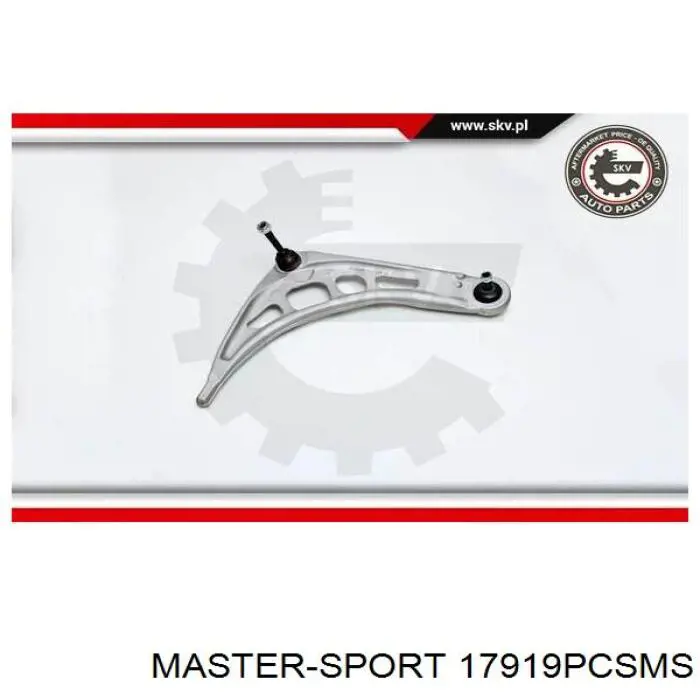 17919PCSMS Master-sport Важіль передньої підвіски нижній, правий