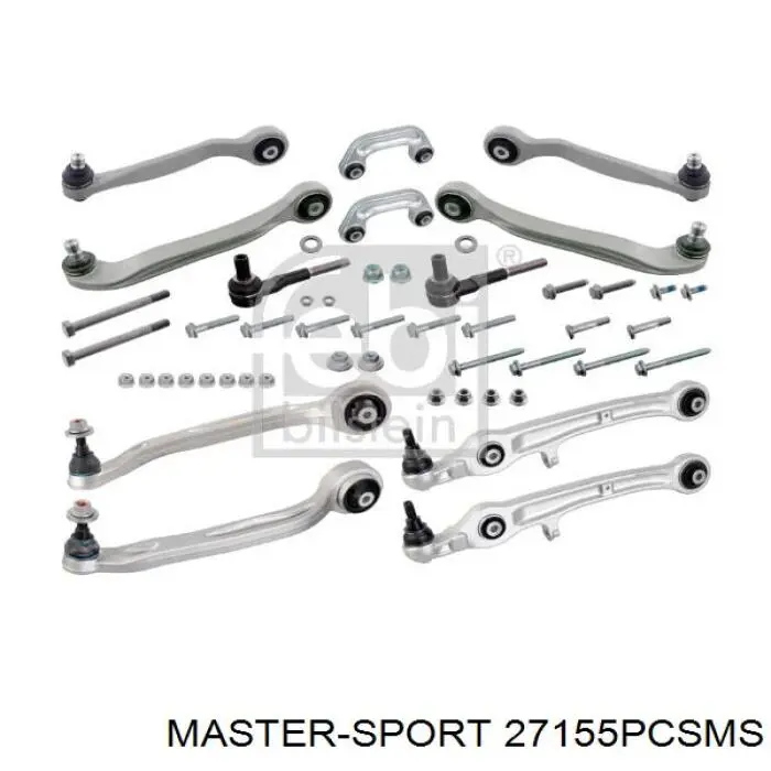 Важіль передньої підвіски нижній, лівий/правий Master-sport 27155PCSMS ціна, від 67.66 USD
