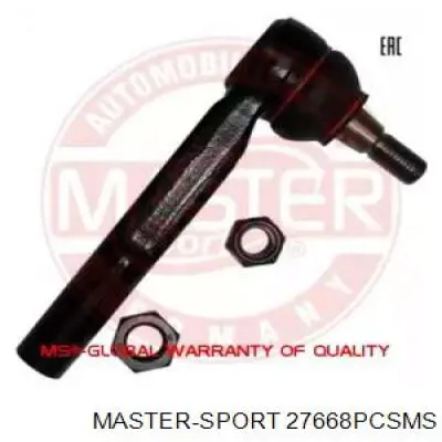 27668PCSMS Master-sport Зовнішній наконечник рульової тяги