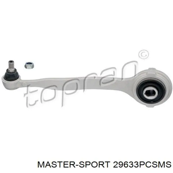 Важіль передньої підвіски верхній, лівий Master-sport 29633PCSMS