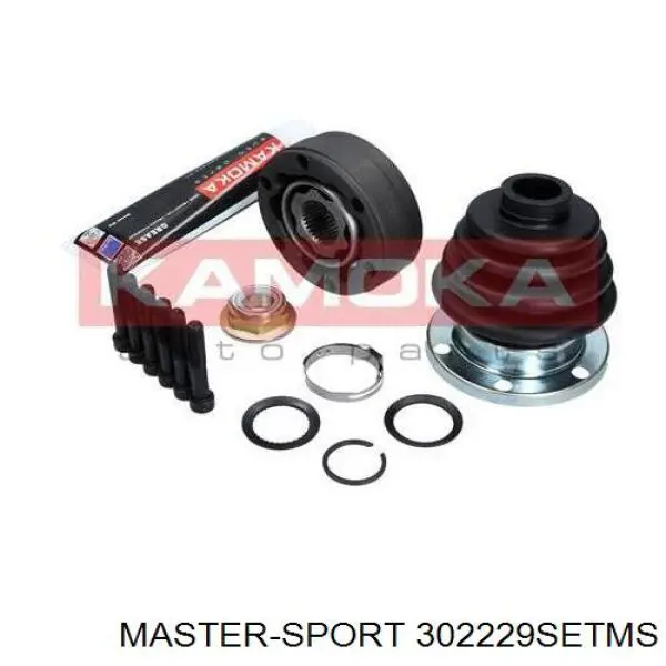 ШРУС внутрішній, передній 302229SETMS Master-sport