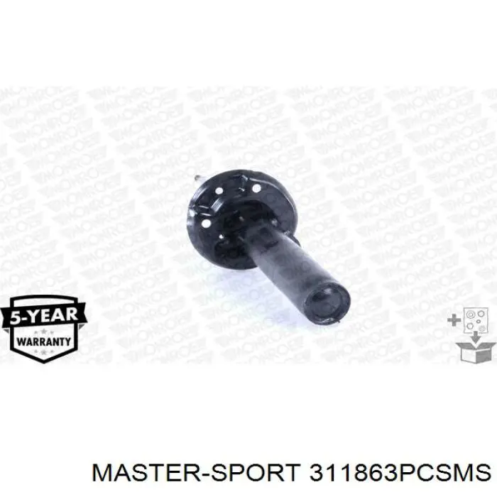 Стойка амортизатора передняя Master-sport 311863PCSMS ціна, від 42.72 USD