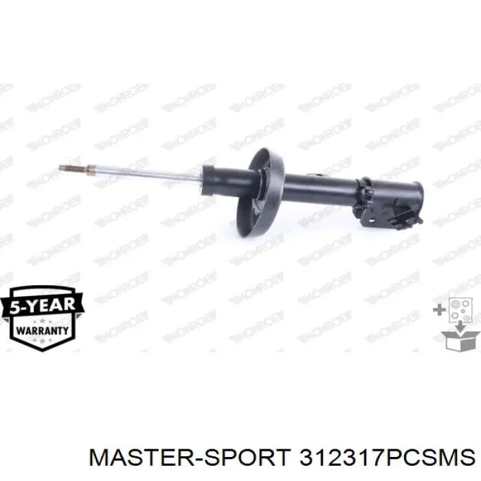 312317PCSMS Master-sport амортизатор задній