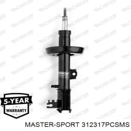Задній амортизатор Master-sport 312317PCSMS
