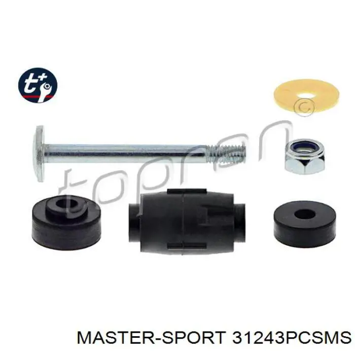 Амортизаційна стійка Master-sport 31243PCSMS ціна, від 5.50 USD