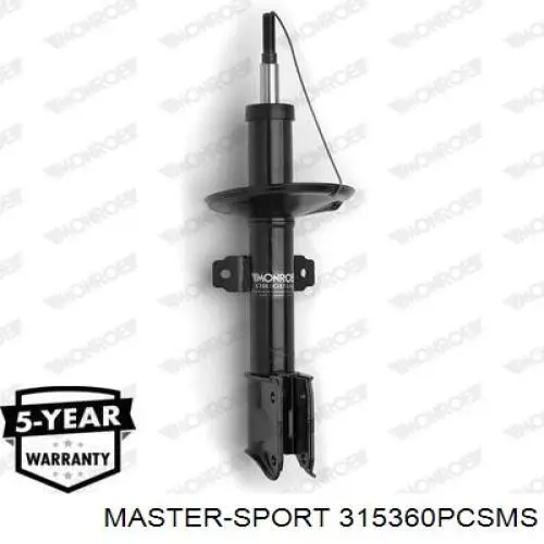 Амортизатор передній 315360PCSMS Master-sport