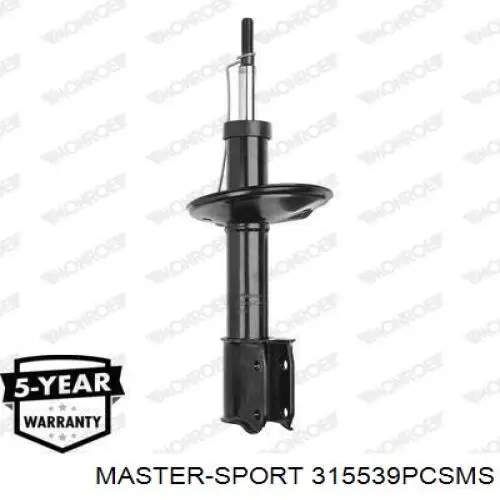 Амортизатор передній 315539PCSMS Master-sport