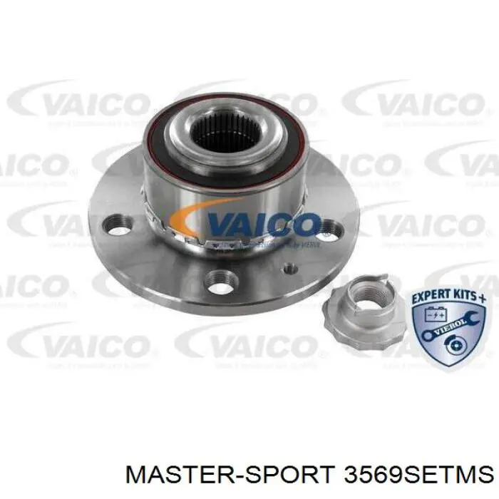 Маточина колеса передня Master-sport 3569SETMS ціна, від 37.51 USD