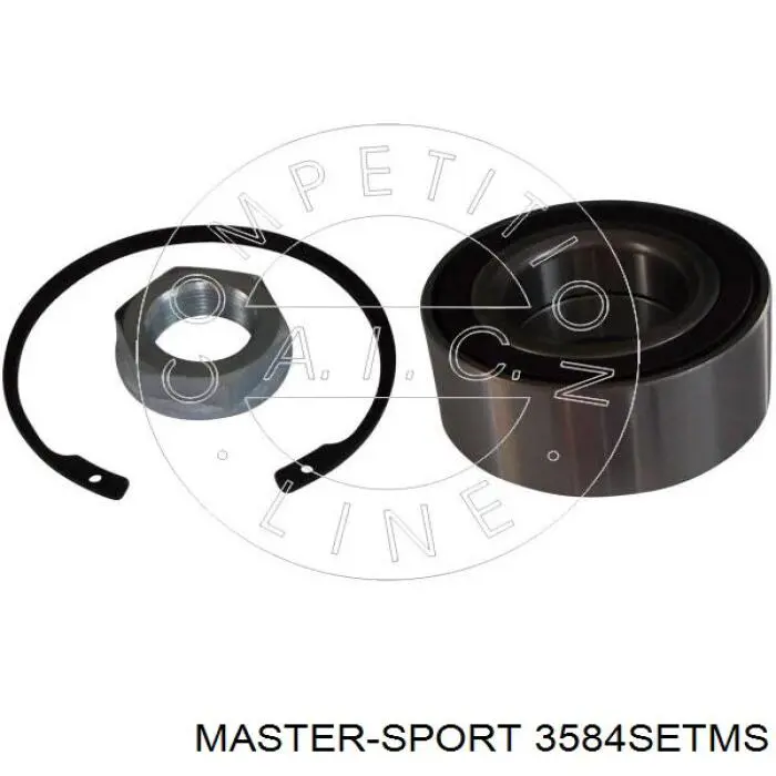 Підшипник маточини Master-sport 3584SETMS