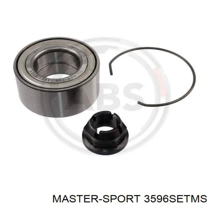 3596SETMS Master-sport Підшипник маточини передньої