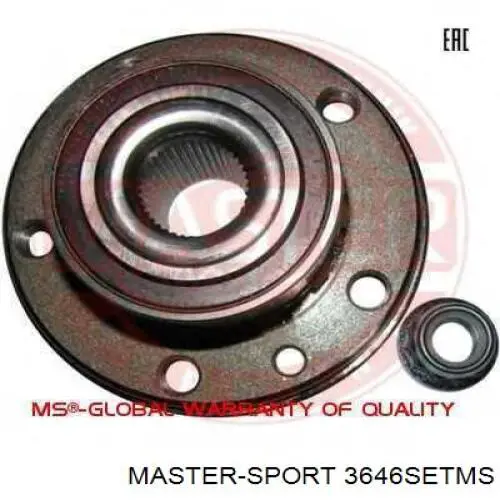 Передня маточина 3646SETMS Master-sport
