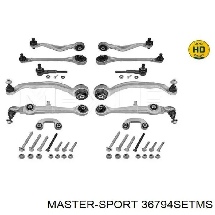 Комплект передніх важелів Master-sport 36794SETMS ціна, від 253.09 USD