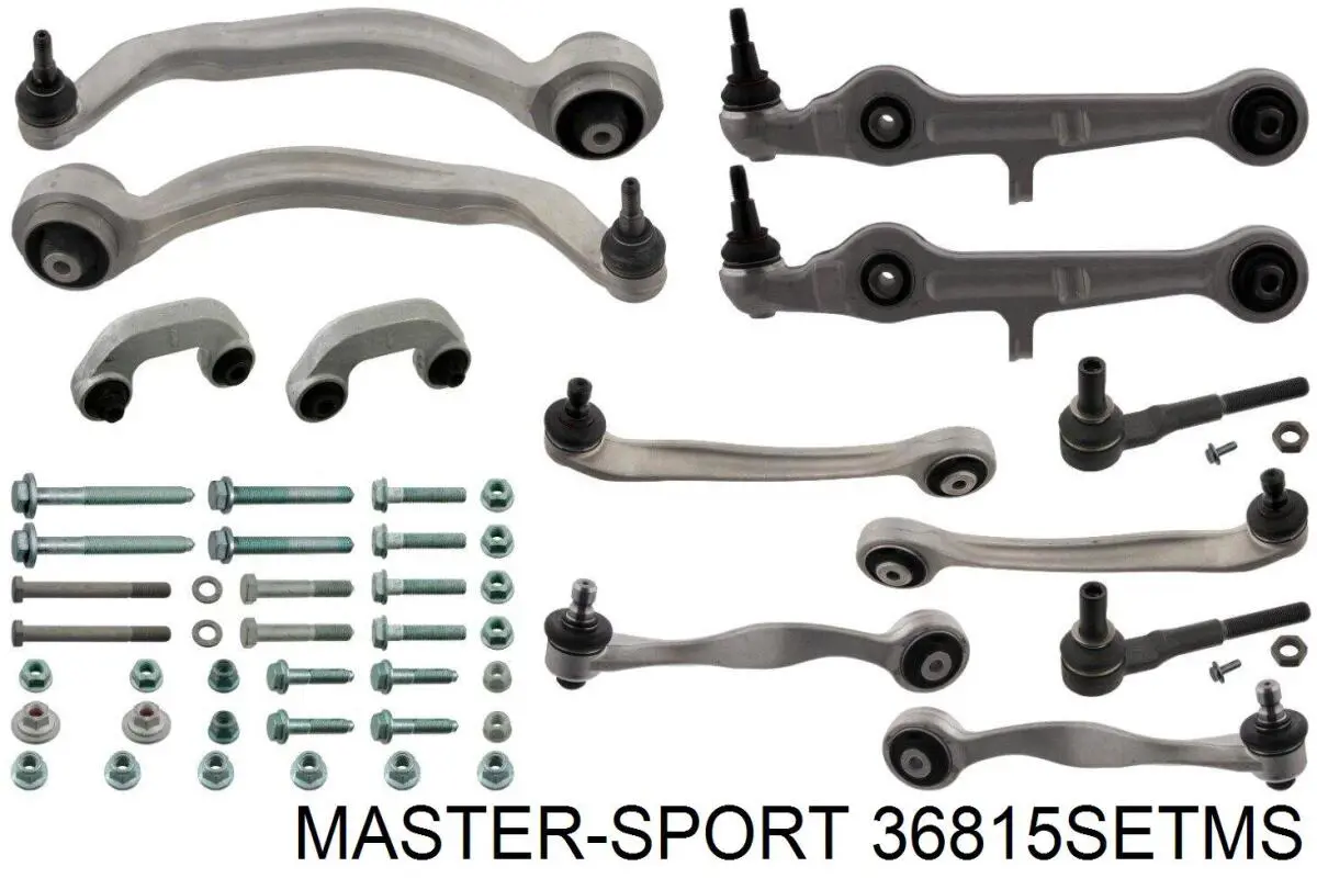 36815SETMS Master-sport Комплект важелів передньої підвіски