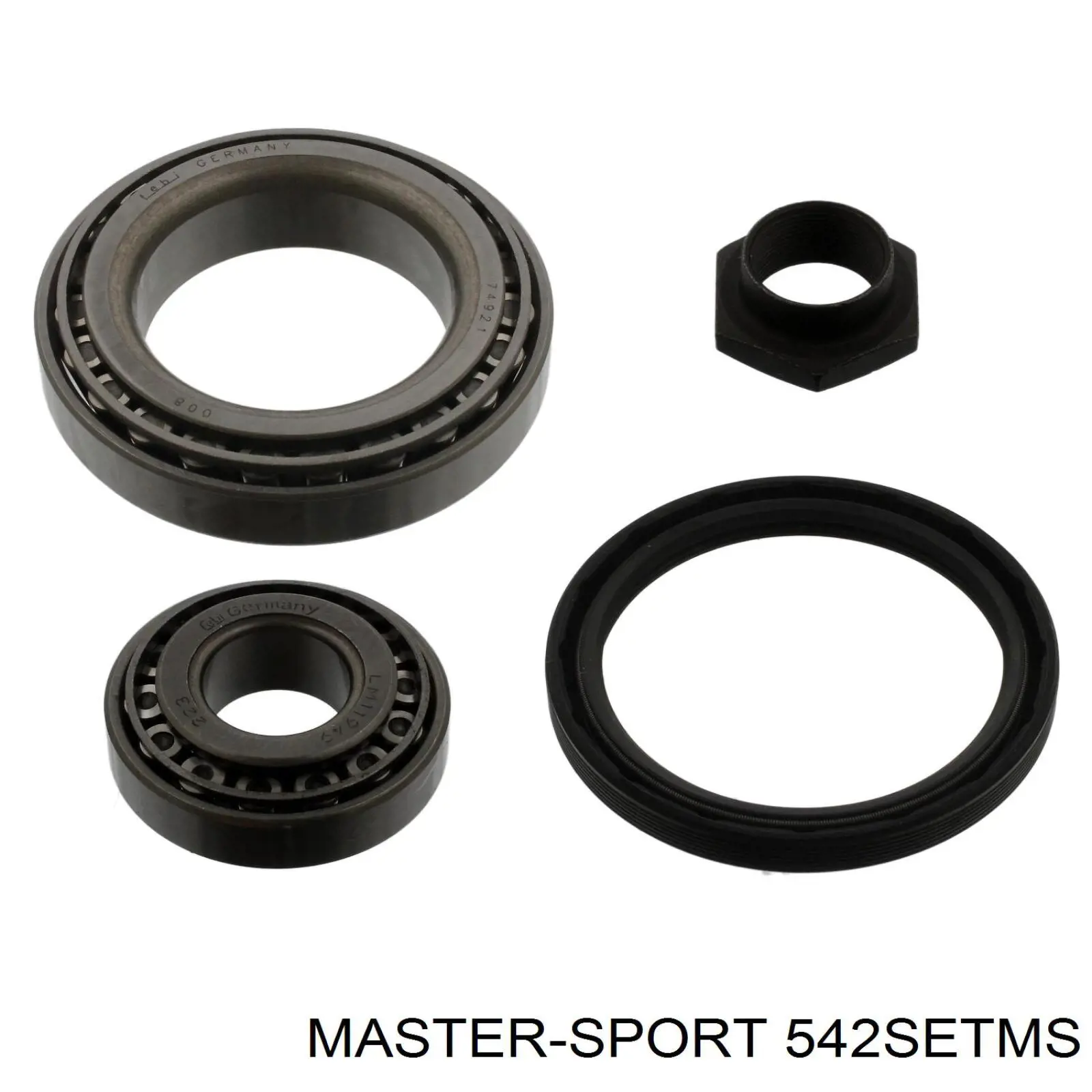 Підшипник маточини задньої Master-sport 542SETMS ціна, від 6.65 USD