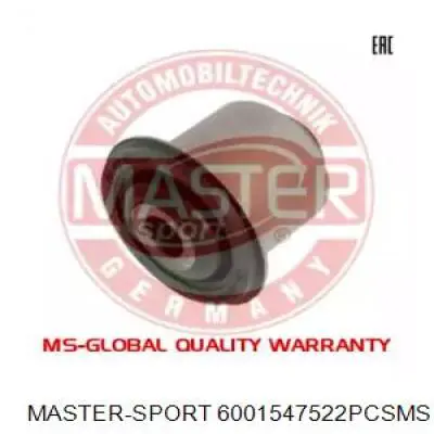 6001547522PCSMS Master-sport сайлентблок переднього нижнього важеля
