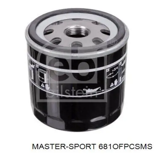 681OFPCSMS Master-sport Фільтр масла