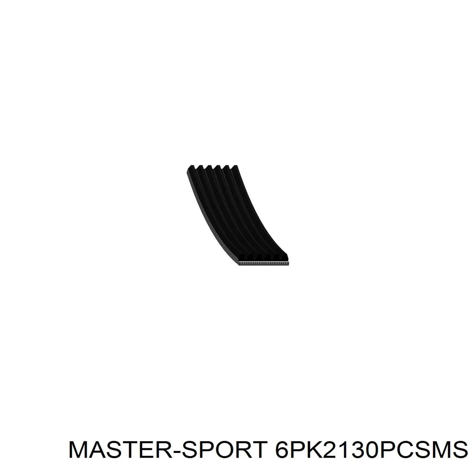 Ремінь приводний, агрегатів 6PK2130PCSMS Master-sport