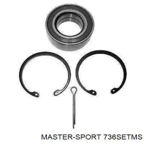 Підшипник маточини Master-sport 736SETMS