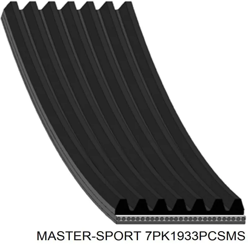 Ремінь приводний, агрегатів 7PK1933PCSMS Master-sport