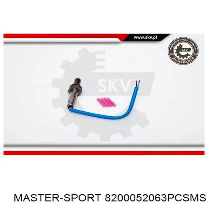 8200052063PCSMS Master-sport лямбдазонд, датчик кисню до каталізатора