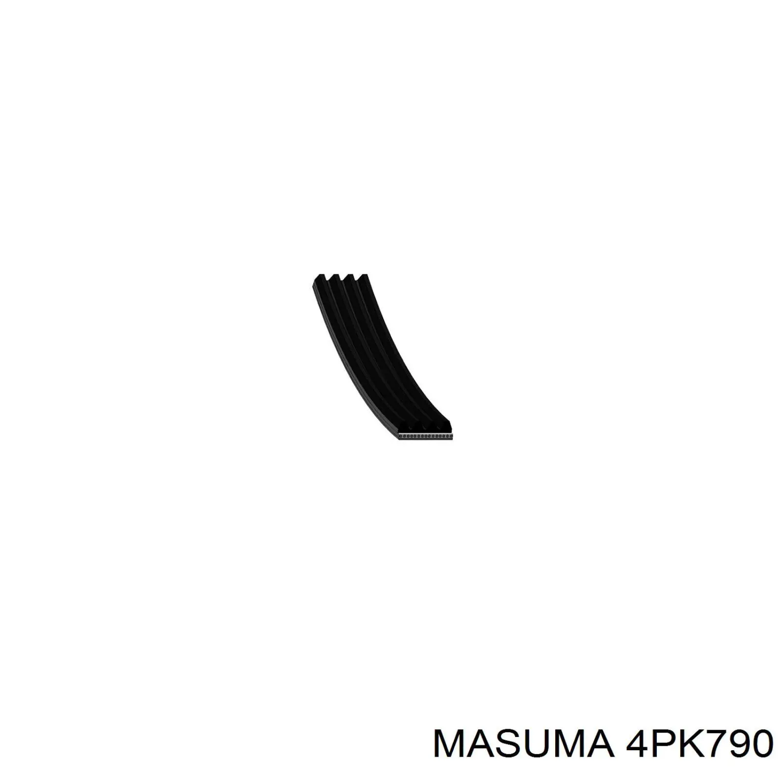 4PK790 Masuma ремінь приводний, агрегатів