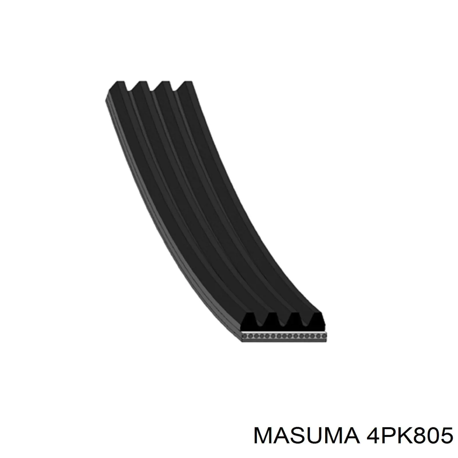 4PK805 Masuma ремінь приводний, агрегатів
