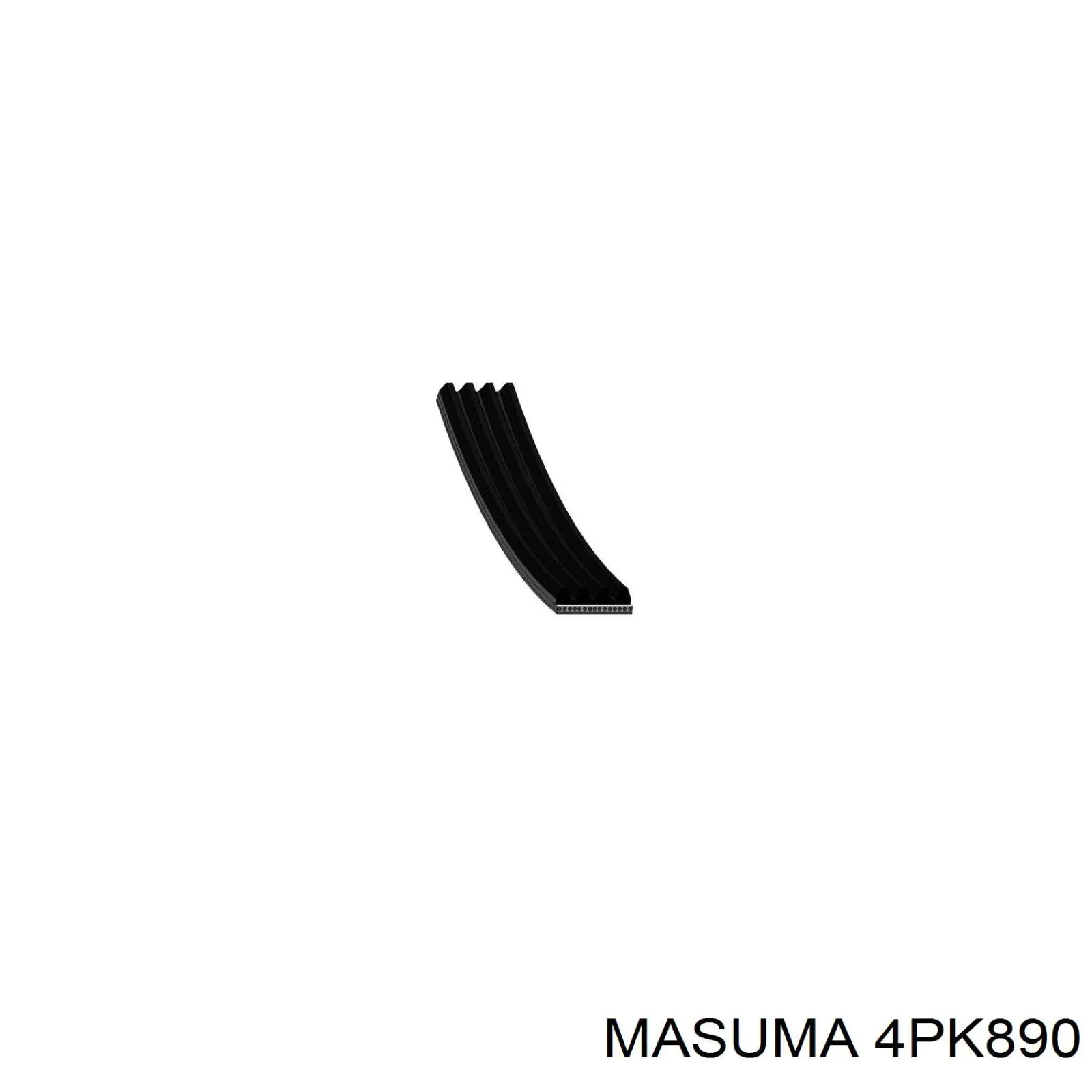 4PK890 Masuma ремінь приводний, агрегатів