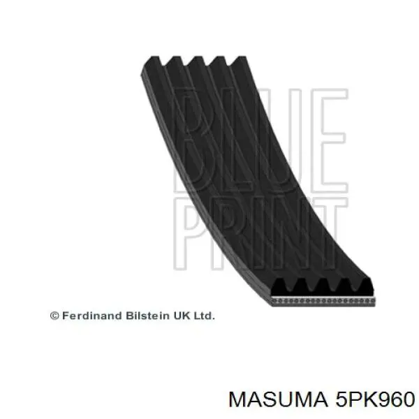 5PK960 Masuma Поліклиновий ремінь