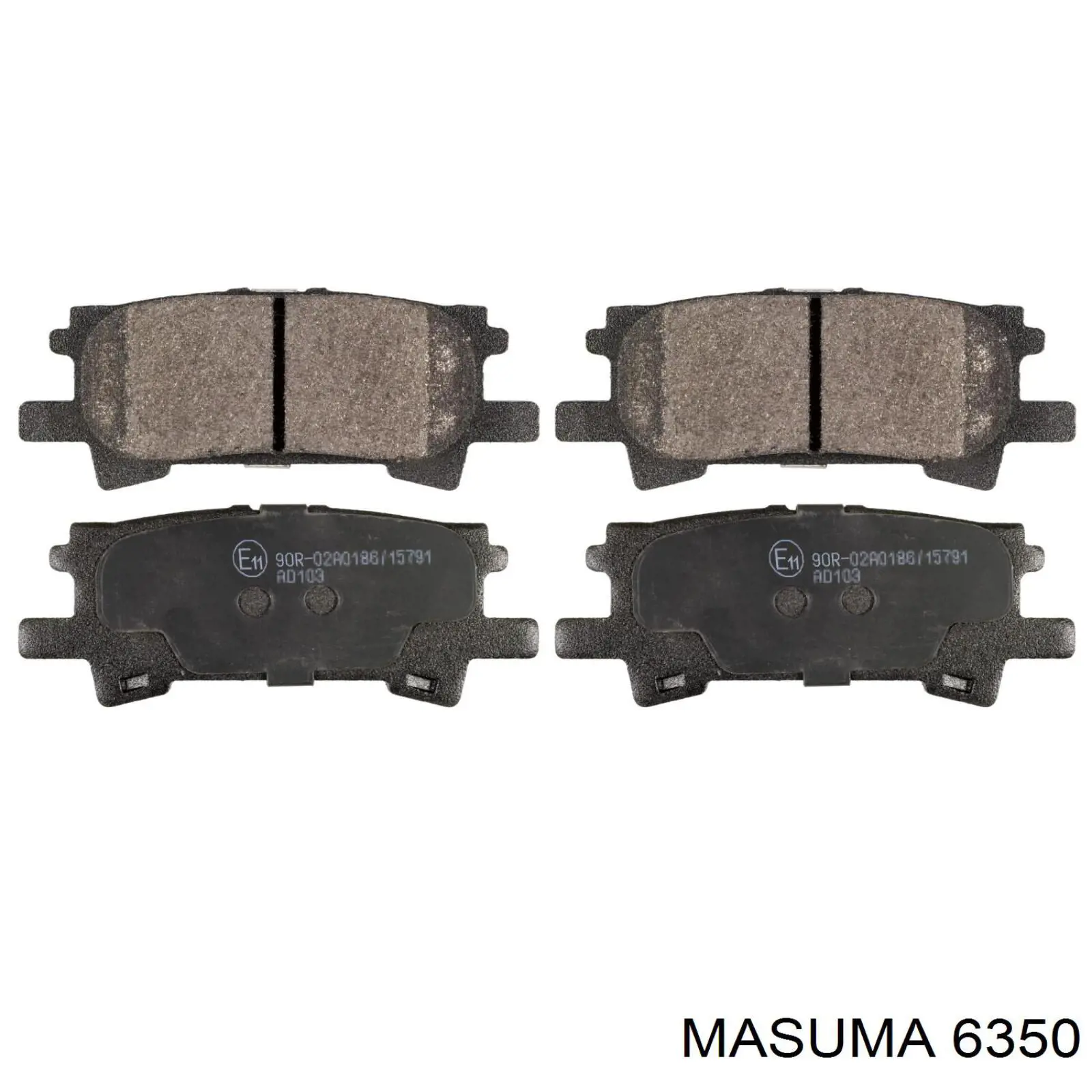 6350 Masuma Поліклиновий ремінь
