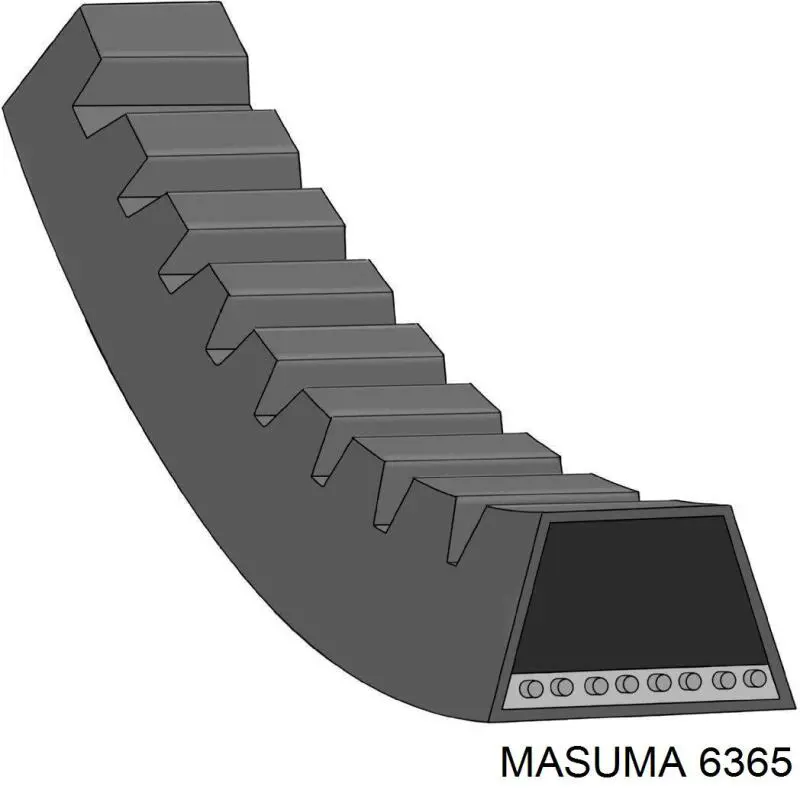 6365 Masuma ремінь приводний, агрегатів