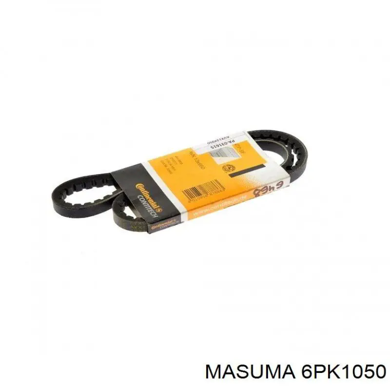 Купити 6PK1050 Masuma Ремінь генератора
