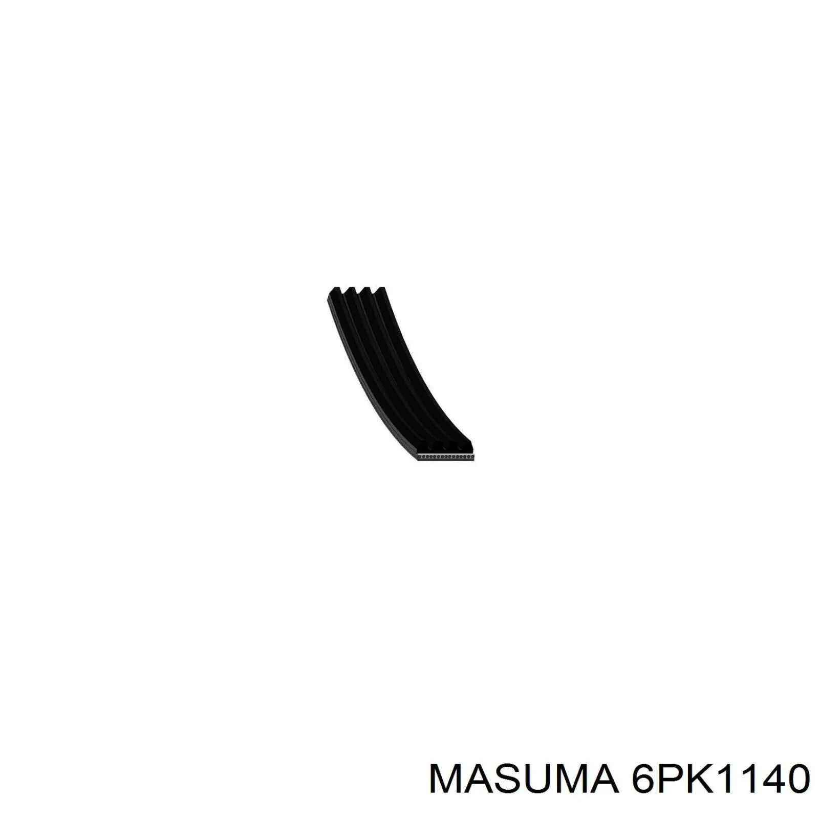 6PK1140 Masuma ремінь приводний, агрегатів