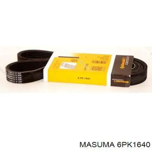 6PK1640 Masuma ремінь приводний, агрегатів