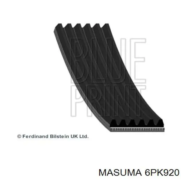 Клиновий ремінь Masuma 6PK920 ціна, від 8.49 USD