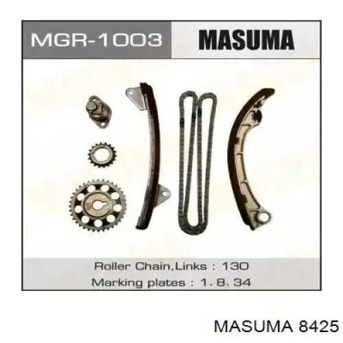 8425 Masuma ремінь приводний, агрегатів