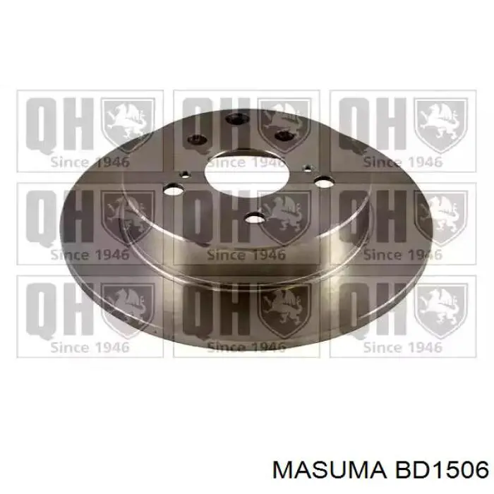 Купити BD1506 Masuma Диск заднього гальма
