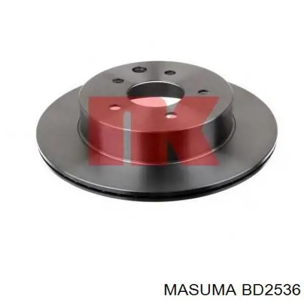 Задні дискові гальма Masuma BD2536 ціна, від 25.37 USD