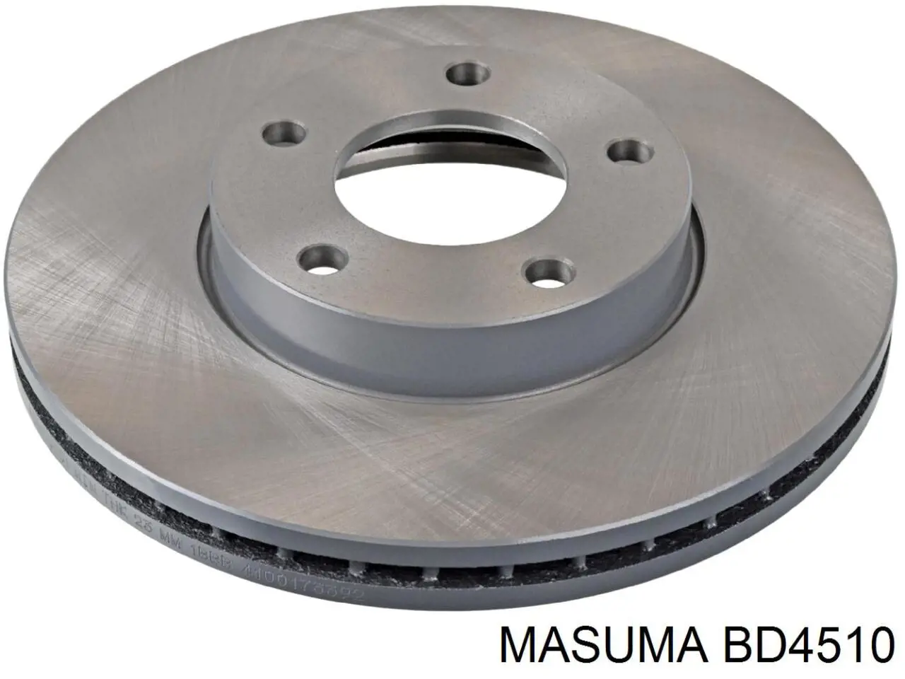 BD4510 Masuma диск гальмівний передній