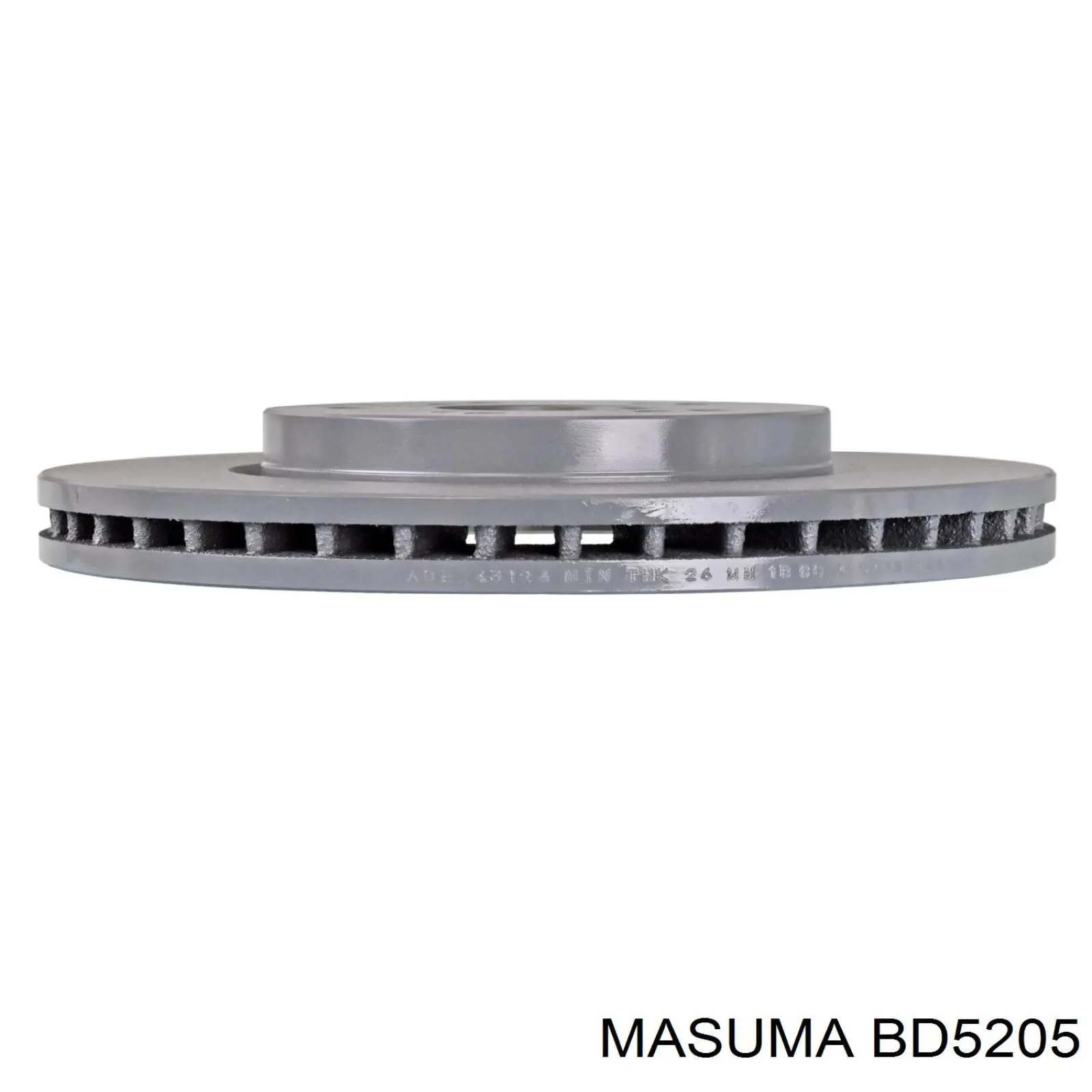 Диск переднього гальма Masuma BD5205 ціна, від 44.44 USD